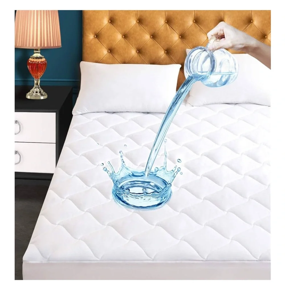 Waterproof White Mattress Protector